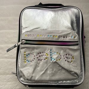 bebe Girls silver lunch Box NWT.